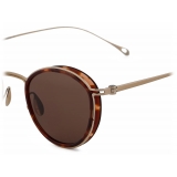 Giorgio Armani - Yuichi Toyama Sunglasses - Shiny Bronze Dark Brown - Sunglasses - Giorgio Armani Eyewear