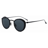 Giorgio Armani - Occhiali da Sole Yuichi Toyama - Nero Opaco Grigio Scuro - Occhiali da Sole - Giorgio Armani Eyewear