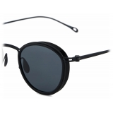 Giorgio Armani - Yuichi Toyama Sunglasses - Matte Black Dark Grey - Sunglasses - Giorgio Armani Eyewear