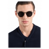 Giorgio Armani - Occhiali da Sole Yuichi Toyama - Nero Opaco Grigio Scuro - Occhiali da Sole - Giorgio Armani Eyewear