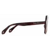 Giorgio Armani - Women’s Square Sunglasses - Havana Grey Burgundy - Sunglasses - Giorgio Armani Eyewear