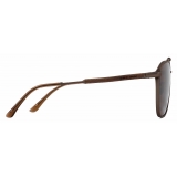 Giorgio Armani - Men’s Square Sunglasses - Matte Bronze Dark Brown - Sunglasses - Giorgio Armani Eyewear