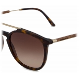 Giorgio Armani - Men’s Square Sunglasses - Matte Bronze Dark Brown - Sunglasses - Giorgio Armani Eyewear