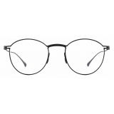 Giorgio Armani - Men’s Panto Optical Glasses - Matte Gunmetal Grey - Optical Glasses - Giorgio Armani Eyewear