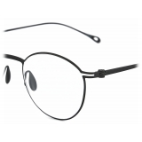 Giorgio Armani - Men’s Panto Optical Glasses - Matte Gunmetal Grey - Optical Glasses - Giorgio Armani Eyewear
