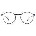 Giorgio Armani - Men’s Panto Optical Glasses - Matte Blue - Optical Glasses - Giorgio Armani Eyewear