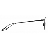 Giorgio Armani - Men’s Panto Optical Glasses - Matte Black - Optical Glasses - Giorgio Armani Eyewear