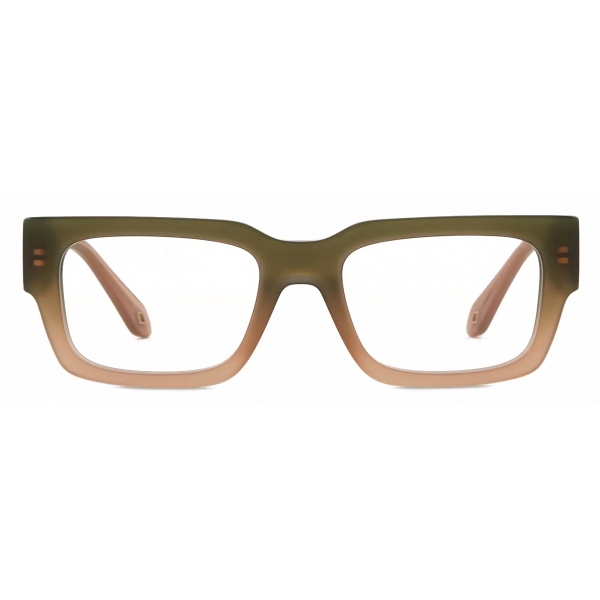 Giorgio Armani - Men’s Rectangular Optical Glasses - Gradient Green - Optical Glasses - Giorgio Armani Eyewear