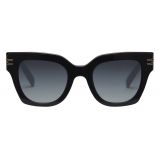 Bulgari - B.Zero1 - Geometric Acetate Sunglasses - Black - B.Zero1 Collection - Sunglasses - Bulgari Eyewear
