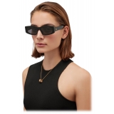 Bulgari - B.Zero1 - Rectangular Acetate Sunglasses - Black - B.Zero1 Collection - Sunglasses - Bulgari Eyewear