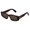 Bulgari - B.Zero1 - Rectangular Acetate Sunglasses - Brown - B.Zero1 Collection - Sunglasses - Bulgari Eyewear