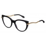 Bulgari - Serpenti - Cat Eye Acetate Optical Glasses - Black - Serpenti Collection - Optical Glasses - Bulgari Eyewear