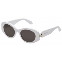 Bulgari - Serpenti - Oval Acetate Sunglasses - Ivory - Serpenti Collection - Sunglasses - Bulgari Eyewear