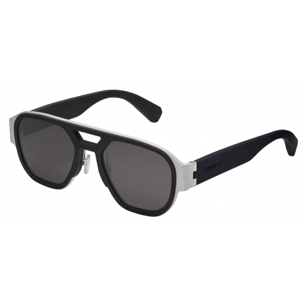 Bulgari - Bvlgari Aluminum - Aviator Aluminum Sunglasses - Black - Bvlgari Aluminum Collection - Sunglasses