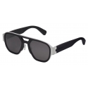 Bulgari - Bvlgari Aluminum - Aviator Aluminum Sunglasses - Black - Bvlgari Aluminum Collection - Sunglasses