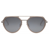 Bulgari - Octo Finissimo - Aviator Titanium Sunglasses - Grey - Octo Finissimo Collection - Sunglasses - Bulgari