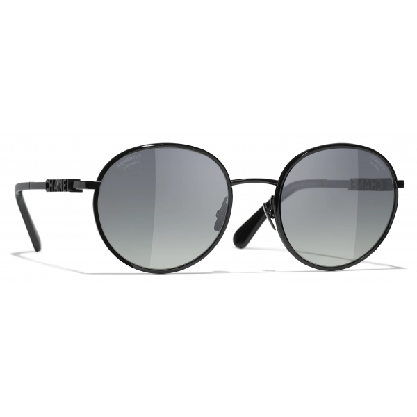 Chanel - Occhiali da Sole Pantos - Nero - Chanel Eyewear