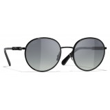 Chanel - Occhiali da Sole Pantos - Nero - Chanel Eyewear