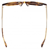 Bottega Veneta - Occhiali da Sole Forte Square - Havana Marrone - Occhiali da Sole - Bottega Veneta Eyewear