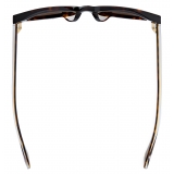 Bottega Veneta - Tri-Fold Square Sunglasses - Havana Brown - Sunglasses - Bottega Veneta Eyewear