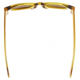 Bottega Veneta - Occhiali da Sole Tri-Fold Square - Giallo Marrone - Occhiali da Sole - Bottega Veneta Eyewear