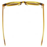 Bottega Veneta - Tri-Fold Square Sunglasses - Yellow Brown - Sunglasses - Bottega Veneta Eyewear