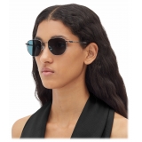 Bottega Veneta - Split Phantos Sunglasses - Silver Green - Sunglasses - Bottega Veneta Eyewear