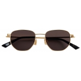 Bottega Veneta - Split Phantos Sunglasses - Gold Grey - Sunglasses - Bottega Veneta Eyewear