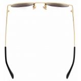 Bottega Veneta - Split Phantos Sunglasses - Gold Grey - Sunglasses - Bottega Veneta Eyewear