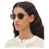 Bottega Veneta - Split Phantos Sunglasses - Gold Grey - Sunglasses - Bottega Veneta Eyewear