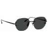Linda Farrow - Men's Sandor Angular Sunglasses in Matt Nickel - LFL1497C1SUN - Linda Farrow Eyewear