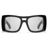 Chanel - Square Sunglasses - Black Gray - Chanel Eyewear