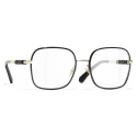 Chanel - Square Optical Glasses - Silver Beige - Chanel Eyewear
