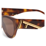 Fendi - Fendi First - Cat Eye Sunglasses - Havana Brown - Sunglasses - Fendi Eyewear