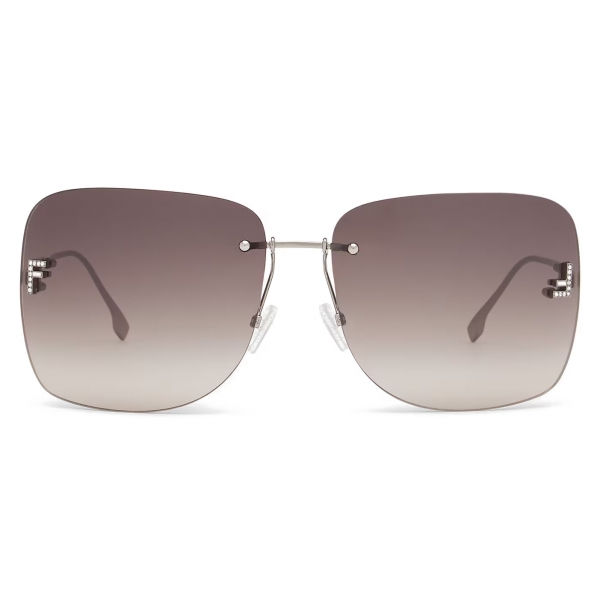 Fendi - Fendi First - Square Sunglasses - Black Ruthenium - Sunglasses - Fendi Eyewear