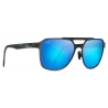 Maui Jim - 2nd Reef - Blue Hawaii - Occhiali da Sole Aviator Polarizzati - Maui Jim Eyewear