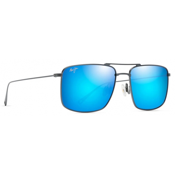 Maui Jim - Aeko - Dove Grey Blue - Polarized Aviator Sunglasses - Maui Jim Eyewear