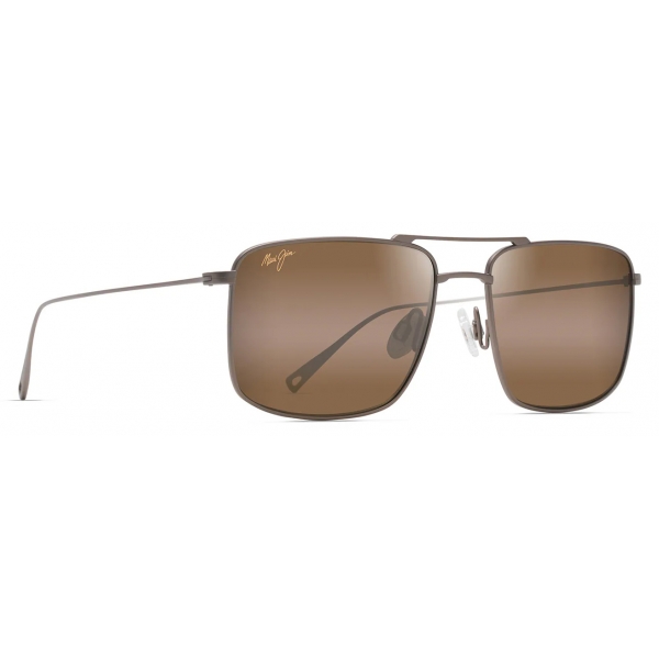 Maui Jim - Aeko - Sepia Bronze - Polarized Aviator Sunglasses - Maui Jim Eyewear