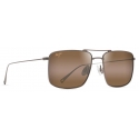 Maui Jim - Aeko - Seppia Bronzo - Occhiali da Sole Aviator Polarizzati - Maui Jim Eyewear