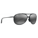 Maui Jim - Alelele Bridge - Nero Grigio - Occhiali da Sole Aviator Polarizzati - Maui Jim Eyewear