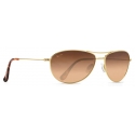 Maui Jim - Baby Beach - Oro Bronzo - Occhiali da Sole Aviator Polarizzati - Maui Jim Eyewear