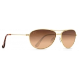 Maui Jim - Baby Beach - Gold Bronze - Polarized Aviator Sunglasses - Maui Jim Eyewear