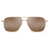 Maui Jim - Beaches Asian Fit - Gold Bronze - Polarized Aviator Sunglasses - Maui Jim Eyewear