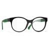 Chanel - Occhiali da Vista Pantos - Nero Rosso - Chanel Eyewear