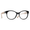 Chanel - Occhiali da Vista Pantos - Nero Beige - Chanel Eyewear
