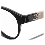 Chanel - Pantos Optical Glasses - Black Beige - Chanel Eyewear
