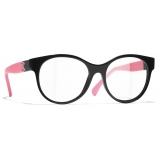 Chanel - Pantos Optical Glasses - Black Pink - Chanel Eyewear