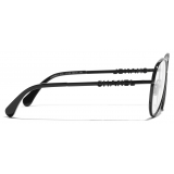 Chanel - Pilot Optical Glasses - Black - Chanel Eyewear