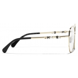 Chanel - Pilot Optical Glasses - Light Gold - Chanel Eyewear