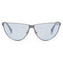 Fendi - Fendi Cut Out - Occhiali da Sole Cat Eye - Azzurro - Occhiali da Sole - Fendi Eyewear